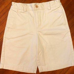Preppy Vineyard Vines Boys Breaker Shorts Tan Khaki Size 8 EUC